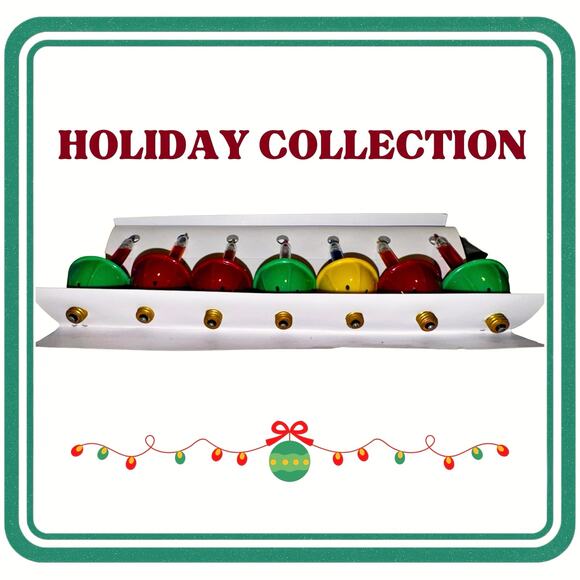 Replacement Bubble Christmas Bulbs – Multi Color – Lot of 7 – C7 Base - Picture 1 of 8